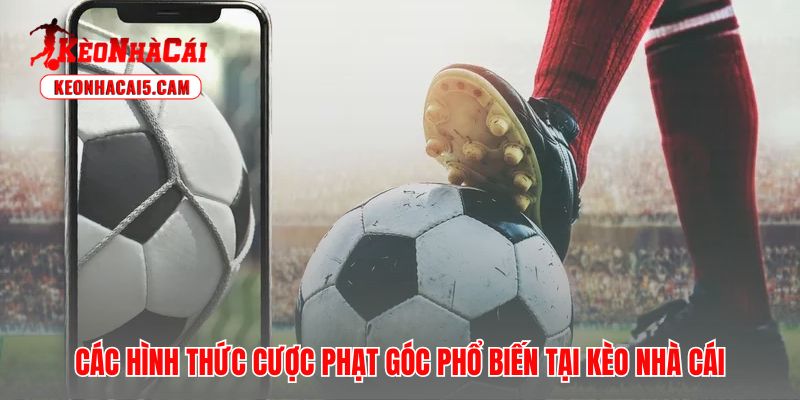 Những loại kèo phạt góc thường thấy khi tham gia